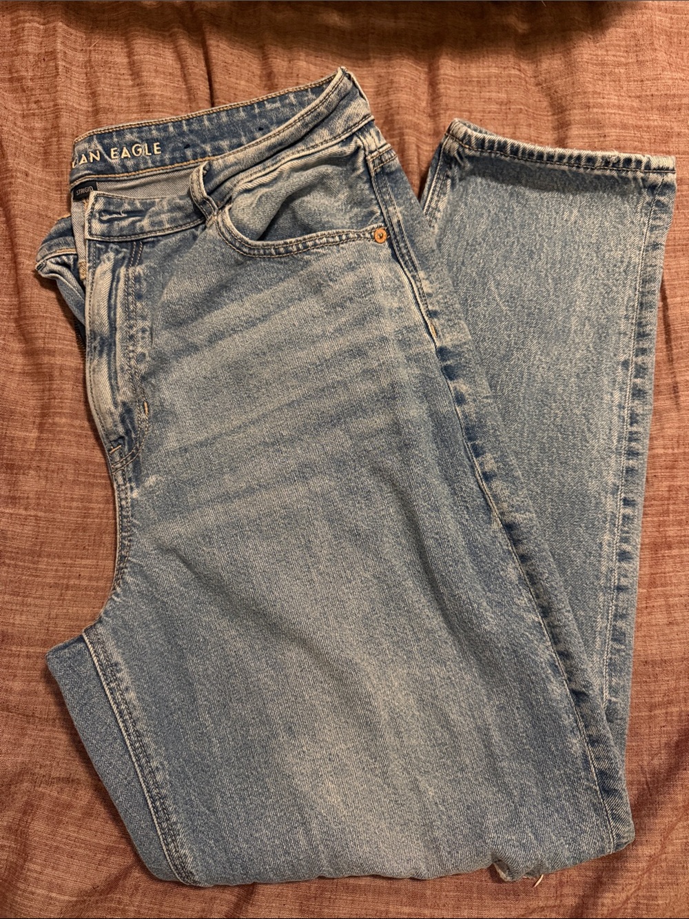 American Eagle Outfitters Distressed Mom Jeans